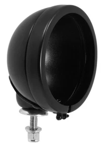 Carcasa de luz de paso negra de 4,5" para Harley Softail Roadking 11796 - Imagen 1 de 2