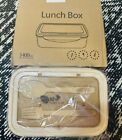 Bento Box Leakproof Lunchbox Container  Three Compartments & Cutlery Utensils