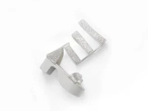 American Girl doll strappy silver sandals Right Shoe Oly Dazzling Diamond outfit - Picture 1 of 3