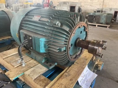 125 HP Reliance AC Electric Motor 1200 RPM Fr 445TC TEFCBB 460 V EOK - Image 1 of 3