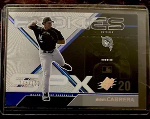 2003 Upper Deck SPX #189 Miguel Cabrera 145/150 (Finite Series Rookies) - Picture 1 of 2