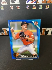 Ryan Mountcastle 2016 Bowman Draft Blue Parallel #'D /150 - ORIOLES B3-T3 - Picture 1 of 2