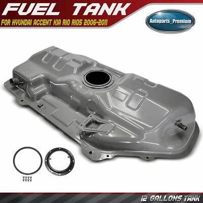12 Gallons Fuel Tank for Hyundai Accent Kia Rio Rio5 2006 2007 2008-2011 L4 1.6L - Image 1 of 4