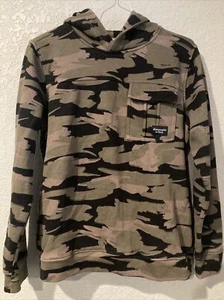 Abercrombie & Fitch Youth Size 15/16 camouflage Pullover Hoodie EUC - Picture 1 of 4