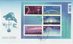 Canada FDC 2015 #2838 Weather Wonders - Picture 1 of 1