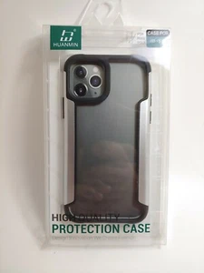 For Apple iPhone 11/11 Pro (5.8) Clear Silver IronMan Armor Hybrid Case Huanmin - Picture 1 of 3
