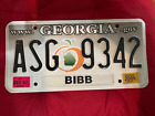 Vintage 2006  Georgia License plate Bibb