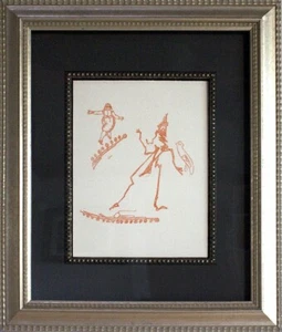 Max ERNST ORIGINAL Limited EDITION Lithograph 1970 ~ Frame Included - Picture 1 of 9