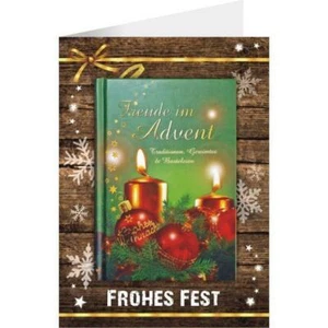 Tarjeta de felicitación con libro Navidad DIN 5 tarjeta libro regalo regalo - Imagen 1 de 7