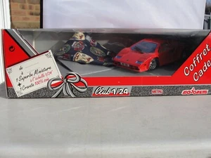 MAJORETTE LAMBORGHINI A L'ECHELLE & CRAVAT  03446500  1:24  SCALE NEW OLD STOCK - Picture 1 of 7