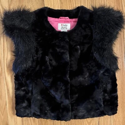 Chaleco de piel sintética Skaist Taylor Target Nieman Marcus negro talla L para mujer Foto 1 de 4