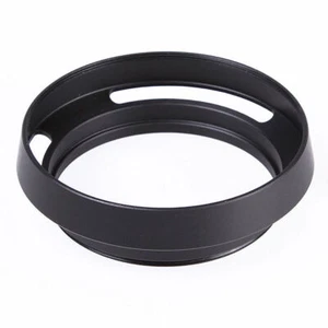 Vented Curved Metal Lens Hood 37/39/40.5/43/46/49/52/55/58/62/67/72/77 mm lot - Picture 1 of 6