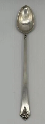 Royal Crest Castle Rose Sterling Silver Iced Teaspoons 7 1/2" - Image 1 of 4