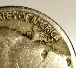 1920 Buffalo Nickel 5 Cents Die Clash Error - Picture 1 of 4