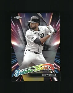2024 Topps Chrome Update Riley Greene FSU-10 Future Stars Detroit Tigers - Picture 1 of 2