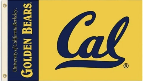 Cal Bears - Flag - With Grommets 3 Ft X 5 Ft Cover