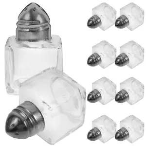10 Pcs Seasoning Jar Bottle Kitchen Spice Jars Condiment Holder Travel - Picture 1 of 12
