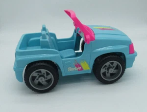 Vintage 1994 Barbie Jeep 4x4 Beach Cruiser Dune Buggy Blu Rosa Camion Veicolo Auto - Foto 1 di 5