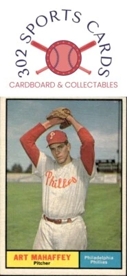 1961 Topps #433 Art Mahaffey - Image 1 of 2