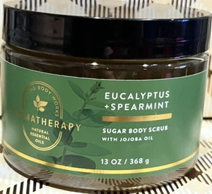 Bath and & Body Works Aromaterapia Zucchero Scrub Corpo Eucalipto + Menta Piperita - Foto 1 di 5