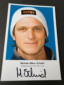 MICHAEL SCHMID Olympiasieger 2010 Ski Cross signed Foto 10x15 Autogramm - Picture 1 of 1