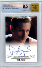 Alexander Skarsgard 2013 HBO True Blood Autograph #1 BGS 8.5 Auto 10 Eric