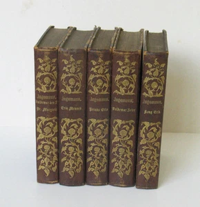 Bernhard Severin Ingemann 5 Bände 1863-1865 dänischer Schriftsteller Dänemark Bücher - Bild 1 von 10