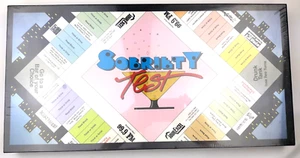 Vtg 1980's NOS NEW Sobriety Test Drinking Party Board Game Adult Only Sealed - Picture 1 of 4
