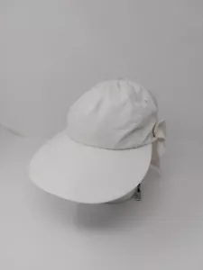 Vintage Columbia Fischerhut Größe M lang Entenschnabel Hals Abdeckung Kappe Clip Made in USA - Bild 1 von 16