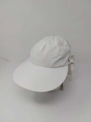 Vtg Columbia Fishing Hat Size M Long Duck Bill Neck Cover Cap Clip Made in USA - Image 1 of 4