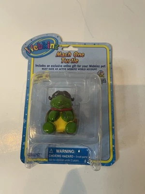 NUEVO CON CÓDIGO SELLADO Figura Webkinz Mach One Turtle Serie 2 Característica Ganz Foto 1 de 2