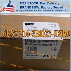 6ES7216-2BD23-0XB0 SIEMENS Brand New Compact unit SIMATIC S7-200 Free Ship - Picture 1 of 5