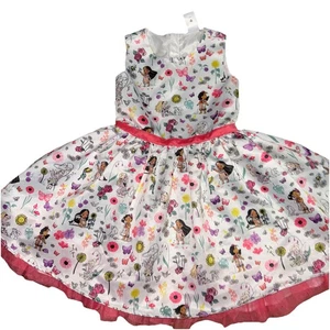 Disney Animators’ Collection Girl’s Size 7/8 Party Dress with Built In Petticoat - Picture 1 of 6