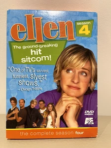 Ellen DeGeneres- The Complete Forth Season (6 DVD’s) Season 4 Free Post - Picture 1 of 2