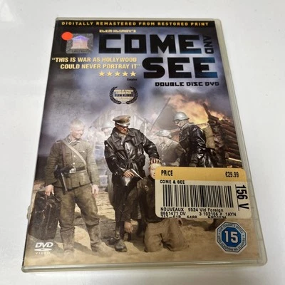 COME AND SEE -  2 x DVD. RARE. 1985 Elem Klimov. Restored. Region 2. VG+. - Image 1 of 4