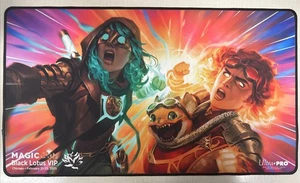 MTG MagicCon Chicago 2025 ✨Black Lotus VIP✨ Playmat Chandra Loot Full Throttle - Picture 1 of 2