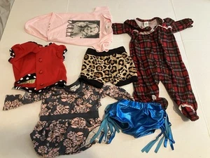Baby Girl Mixed Lot Of 6 Pieces Size 6-12 Months One Piece Is Image Of Dolly Par - Picture 1 of 8