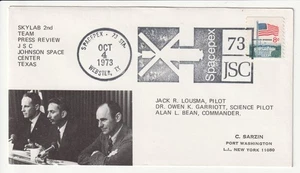 Second Skylab Team Cover - Press Review Spacepex - 1973 Webster, TX - Picture 1 of 2