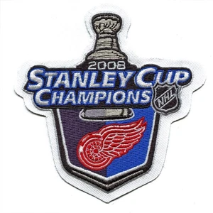 2008 NHL Stanley Cup Champions Trikot Patch Detroit Red Wings - Bild 1 von 1