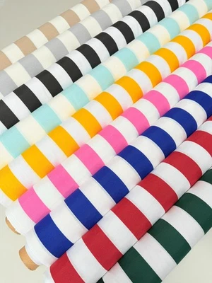 LUSHFABRIC Streifenstoff Sofia Streifen Gardinenstoff breite Streifen Stoff 280 cm EXTRA breit