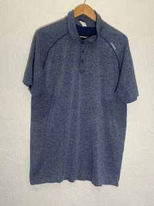 UNRL Pinseeker Golf Polo Uomo XL Blu Erica Ventilazione Senza Cuciture - Foto 1 di 14