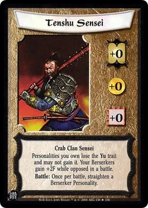Tenshu Sensei - Wrath of the Emperor - Legend of the Five Rings CCG - Foto 1 di 6