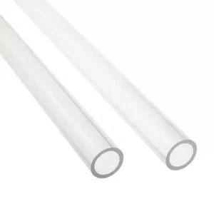 16/12mm Chłodzenie wodą Sztywna twarda rura PETG, 500mm 8-pak - przezroczysta - Zdjęcie 1 z 1