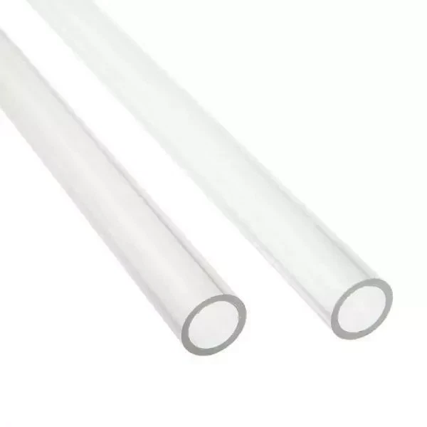 Barrow 16/12mm Watercooling Rigid PETG Hard Tube 500mm 2 Pack - Clear