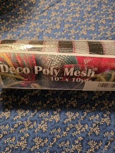Deko Poly Mesh 10 Zoll NEU Rolle. - Bild 1 von 3
