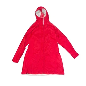 L. L. Bean Gore-Tex Red Rain Jacket Women XL Extreme Wet Weather Outerwear   - Picture 1 of 6