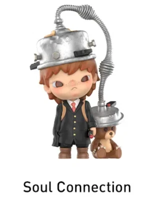 Pop Mart ☆ Hirono ☆ AUTHENTIC : Echo Series - Soul Connection - Blind Box Figure — 第 1/4 张图片