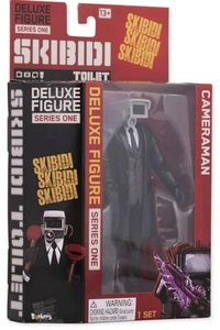 Neu Skibidi Toilette Kameramann 6" Deluxe Actionfigur Serie 1 Sammlerstück Geschenk - Bild 1 von 5