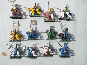 12 BRETONNIAN KNIGHTS OF THE REALM WARHAMMER FANTASY BATTLE BRETONNIA 5TH ED - Picture 1 of 5