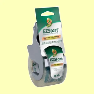 Duck EZ Start transparentes Packband mit Einhandspender - leiser einfacher Start - Bild 1 von 6